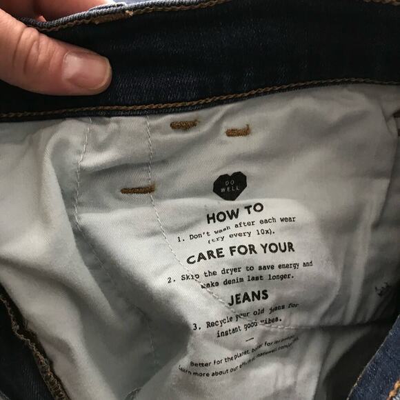 Madewell 10" High-Rise Roadtripper Supersoft Skinny Mid Wash Blue Jeans Size 29 - Picture 4 of 7